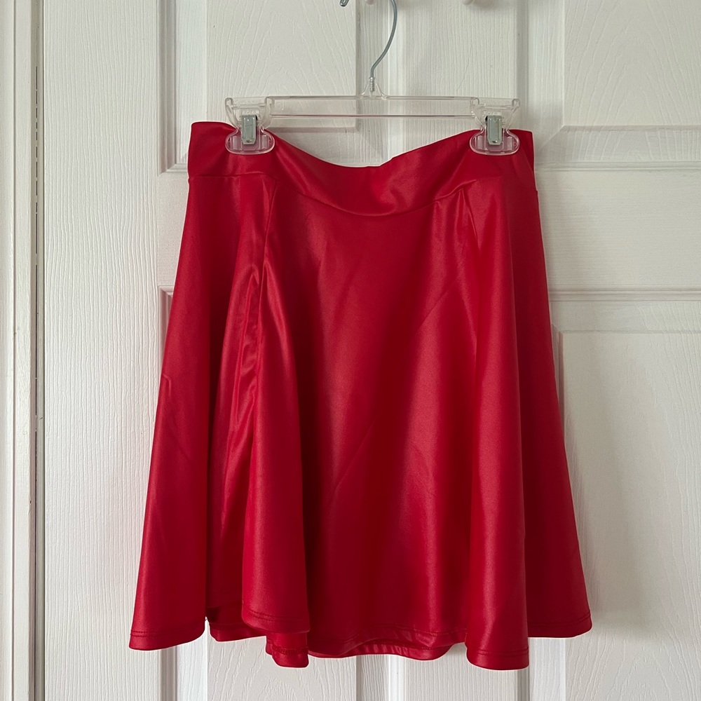 Red skirt from party city